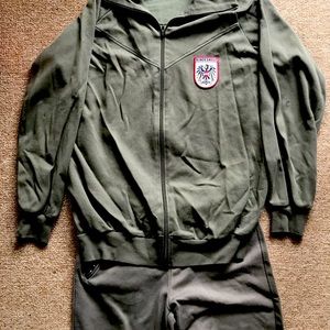 Vintage Austrian army training tracksuit
